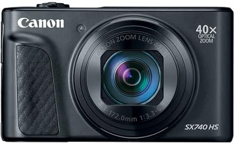 Canon PowerShot SX740 HS Digital Camera - Black International Version