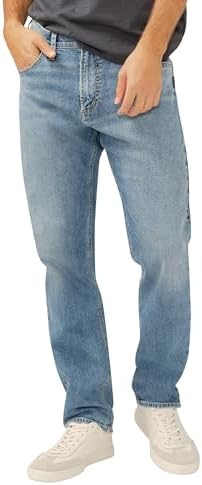 Silver Jeans Co. Men's Machray Athletic Fit Straight Leg Jeans