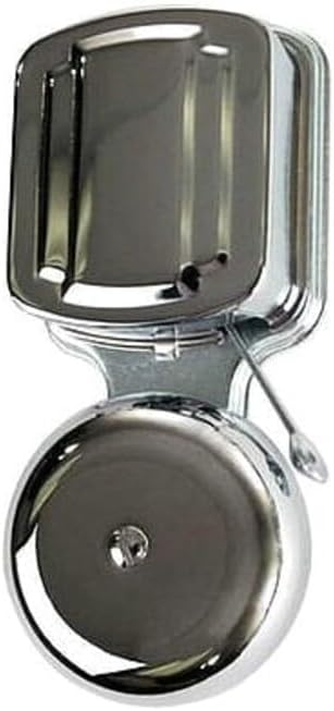 Edwards Signaling Audible Alarm Bell, Vibrating, Chrome, 3 to 6V DC/6 to 8V AC, 100 dB 740-1 Each