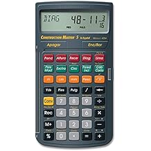 Calculated Industries 44080 Construction Master Pro-Desktop Advanced Construction Math Feet-Inch-Fraction Calculator with Trig Tool for Architects, Estimators, Contractors, Builders and Remodelers