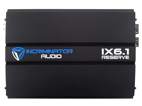 iX6.1 Monoblock 6000W RMS Class D Amplifier