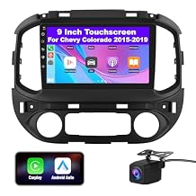 Car Stereo for Chevy Colorado GMC Canyon 2015-2019 Base Mode(Low-end), Android 13 Car Radio 9" Touchscreen Head Unit with Wireless CarPlay Android Auto, Backup Camera - 2GB RAM + 64GB ROM