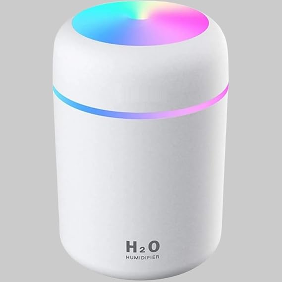 Wiforte White Air Humidifier Humidifier – Steam Machine for Environment, Room and Vehicle, Light Humidifier Spray (High Performance)