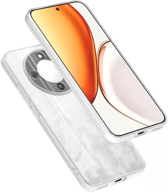 Coverzone Honor Magic 8 Lite ile uyumlu Kılıf Süper Esnek Yapılı Toz ve Kirden Koruyan Silikon Magic 8 Lite ile uyumlu kilif Süper Şeffaf Kapak