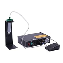 Automatic Glue Dispenser Machine,110V AC, 60Hz Solder Paste Controller Glue Dropper Paste Liquid Adhesive Dispenser Timer Controlled