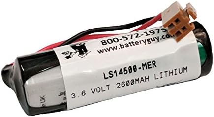 BatteryGuy C52011 Replacement 3.6V 2600mAh Lithium PLC Battery Brand Equivalent