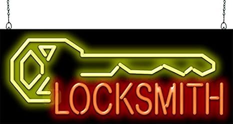 Locksmith Neon Sign