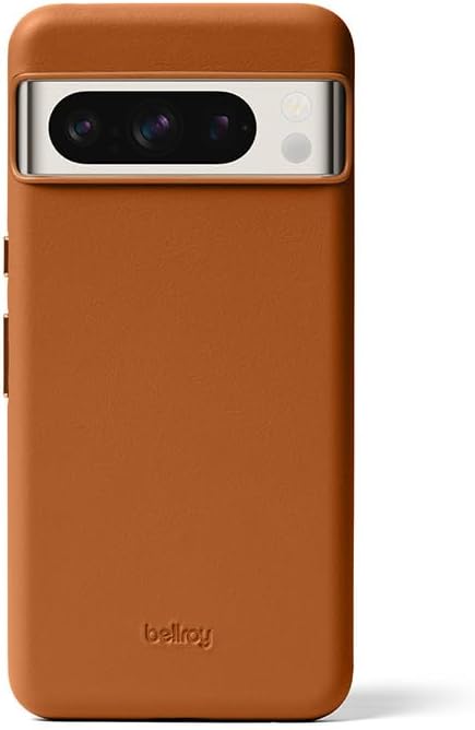 Bellroy Leather Case for Pixel 8 Pro (Leather Google Phone Case) - Terracotta