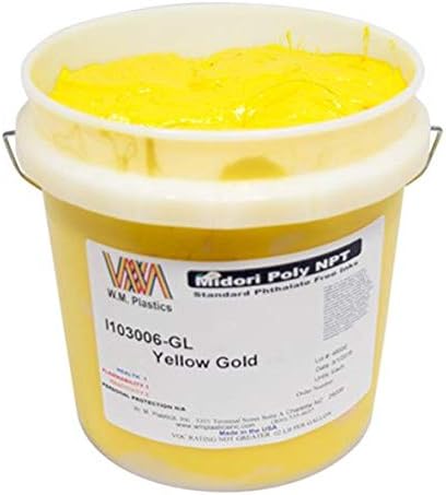 Yellow Gold- Plastisol Ink, (Quart)