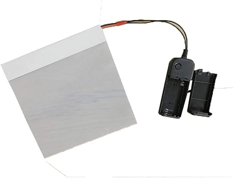 HOHOFILM Electronic PDLC Smart Film PDLC Switchable Smart Film Electric Smart Glass Film15cmx15cm