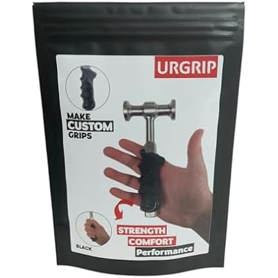 Make custom grips and handles for better strength, comfort and performance. Black