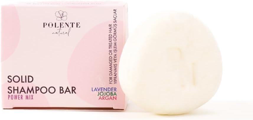 Polente Natural - Restorative-Nourishing Solid ShampooWorn-Operated Hair 110 gr