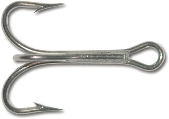 Mustad 3549D Classic Treble Standard Strength Hook (25-Pack)