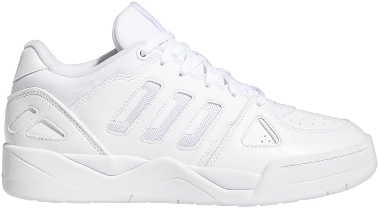 adidas Mens Midcity Low Lace Up Sneakers Shoes Casual - White
