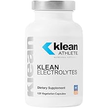 Klean Athlete Klean Electrolytes | Replenishes Minerals for Hydration to Help Achieve Optimal Health | NSF Certified for Sport | 120 Capsules