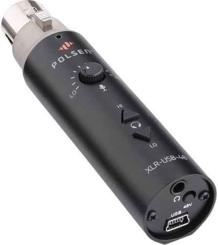 XLR-USB-48 - XLR to USB Audio Interface