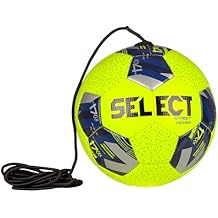 Select Street Kicker Skills Trainer Soccer Ball, Yellow/Blue, Size 4
