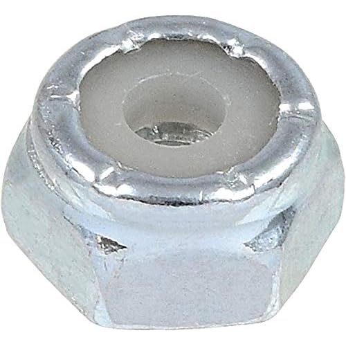 Hillman Fastener 180132 6 - 32 Nylon Insert Lock Nut, 100-Pack