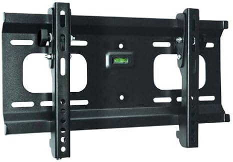 Ultra-Slim Black Adjustable Tilt/Tilting Wall Mount Bracket for Sharp Aquos LC-32D47U (LC32D47U) 32" inch LCD HDTV TV/Television - Low Profile