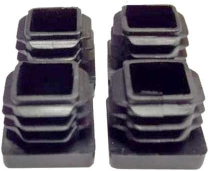 Plastic Insert Chair Glides for Square tubing (Straight)