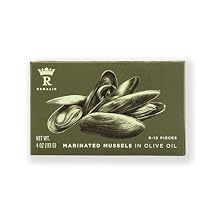 Regalis Foods, Mussels Marinated In Olive Oil, 4 Ounce