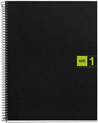 Miquelrius 2474 - Notebook A4, 80 Sheets, 70g, Black Color, Sheets with Green Band