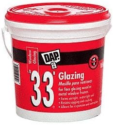 CRL Gallon Dap 33 White Glazing Compound