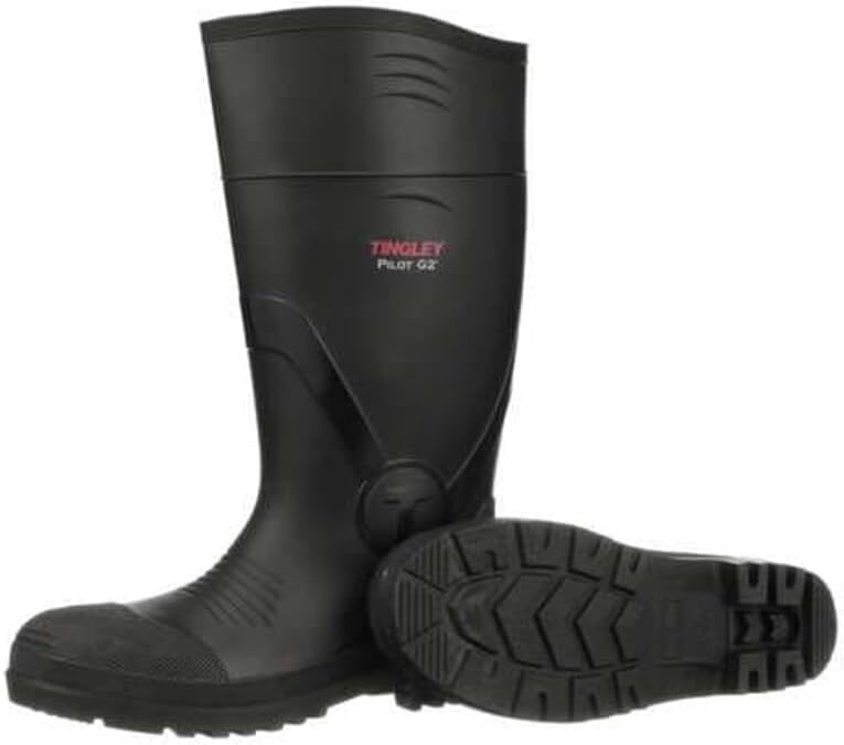 Tingley Pilot G2 Knee Boot, Black