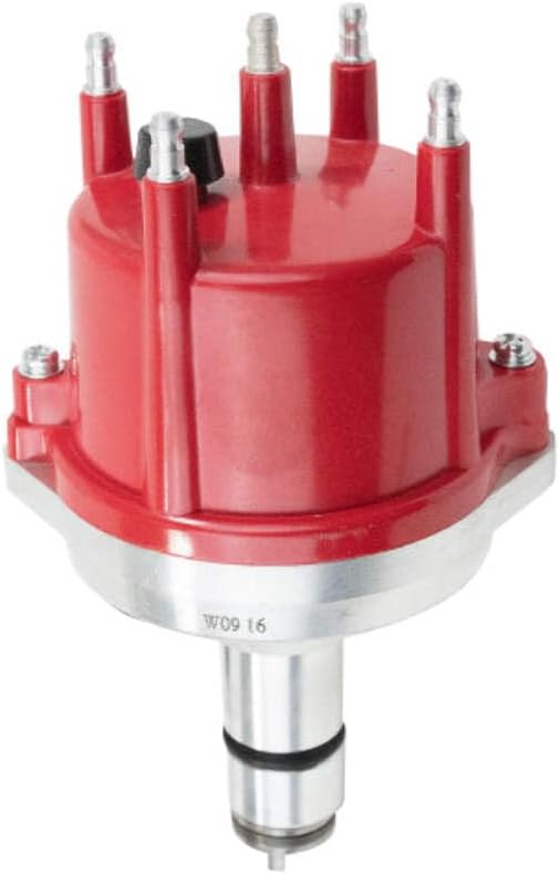 Top Street Performance Pro Billet Distributor with Red Cap for Volkswagen Air-Cooled Flat 4