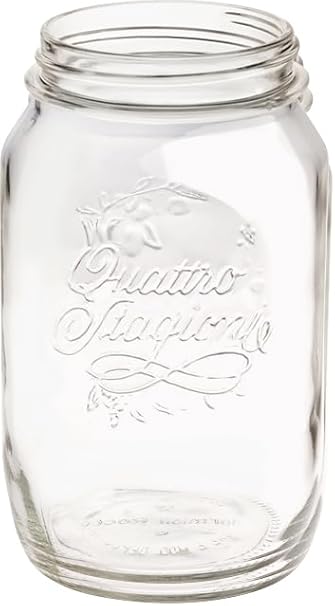 Fairment Original Jar with Stainless Steel Lid - Fermentation Jar - Versatile Uses - 64 oz (1893 ml)