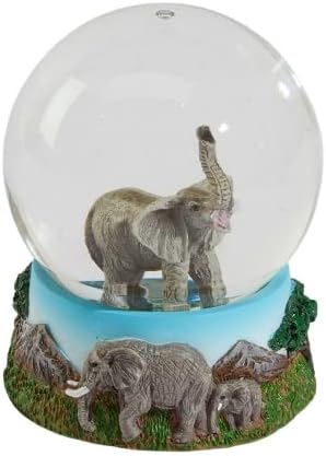 Ravensden Elephant Snow Globe - Collectable Gift Idea
