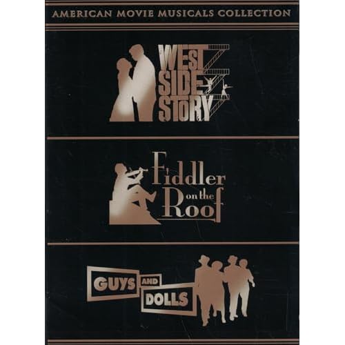 American Movie Musicals Collection: West Side Story/Fiddler on the Roof/Guys and Dolls [DVD]