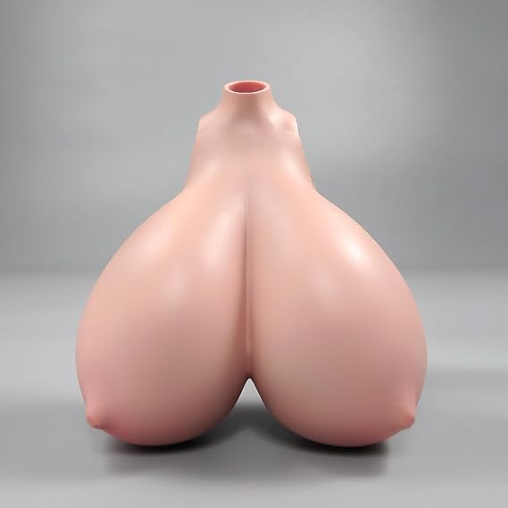 1/6 Scale Overmakeup Bust Enhancement Color Correcting Brown Skin Bust Cover Model Fit 12'' AB 001 TBL Fat Woman Action Doll