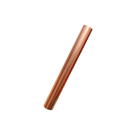 99.98% Solid Copper Rod 1/2" x 4.015" Cu Metal Rod (1PCS,12 * 102mm) | Pure Solid Copper Round Rod, Bare Copper Cu Metal Rod for Metal Working, DIY Craft & Hobby Projects
