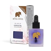 ella+mila Premium Cuticle Oil for Nail Growth - Fingernail Care Treatment with Lavender & Vitamin E - Strengthening Nail Oil for Damaged Fingernails - Natural Cuticle Moisturizer (0.45 fl oz)