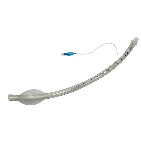 Veterinary Endotracheal Tube Endotracheal Tube with Cuff Disposable Endotracheal Intubation 2.0-10.0mm,Suitable for Pets 21 Specifications Available (10, 4.5mm)