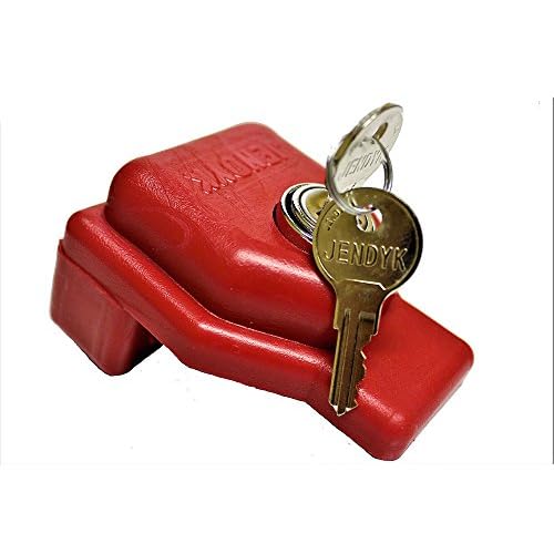 Glad-KA Red Plastic Glad Hand Lock Keyed Alike, 1 Pack