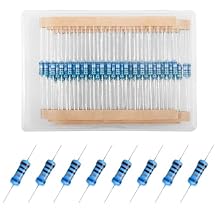 150pcs 680 ohm Resistor 1/4w (0.25 watt) Metal Film Fixed Resistors 1% Tolerance,Multiple Values Optional