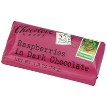 Chocolove Raspberry Dark Chocolate, 1.2-Ounces (Pack of 12)