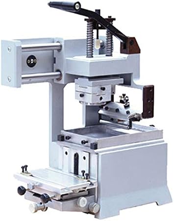CGOLDENWALL Manual Pad Printing Machine Pad Printer Ink Printer Printing Machine Code Printer Horizontal Stroke: 100mm Max Printing Area: 80X80mm
