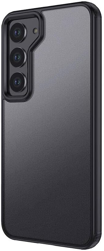 Spia Samsung Galaxy S24 Plus ile Uyumlu Kılıf Siyah Vulga Sert Kapak Orijinal (Samsung Galaxy S24 Plus ile Uyumlu, Siyah)