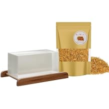 CoolCrafts 2.2 LB Clear Soap Base 1 OZ Dried Calendula Flowers Petals for Crafting