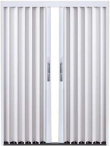 Foldable Sliding Door for Closets, Includes Hardware and Lock for Easy Installation, Space-Saving Solution for Room Dividers