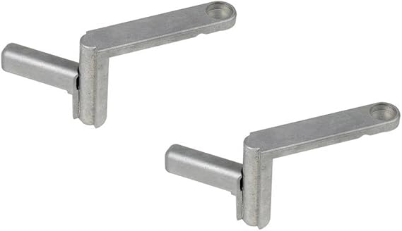 wolfcraft 2 Quick Clamps - Hand Clamps for Tables with 20 mm Bore Holes