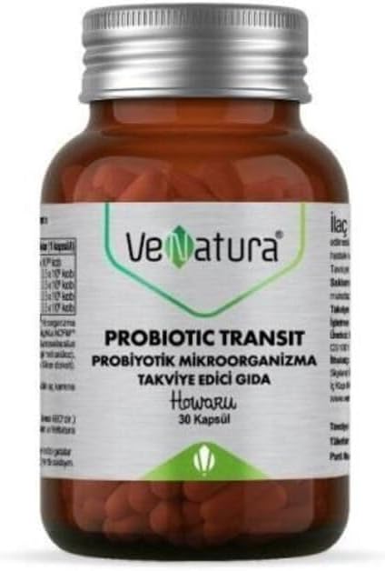 VeNatura Probiotic Transit Probiotic Microorganism 30 Capsules