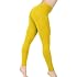 Women's Thick Yoga Soft Cotton Blend High Waist Workout Leggings with Tummy Control Compression