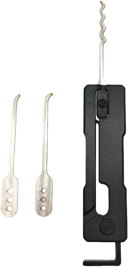 Lock Pick Set Multi Tool Locksmith Outdoor Tool Decompression Tool Pick Set Foldable Compact Lock Picking Set