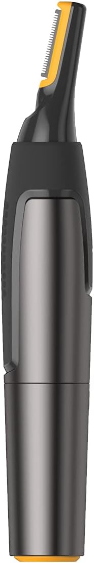 JML Hair Trimmer for Men | Nose, Ears, Neck and Eyebrow Razor - Close Trimming with No Water, Cuts or Nicks - Non-Slip Grip and Inbuilt LED Light, 50%