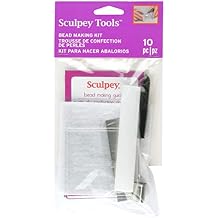 Sculpey Tools Bead Making Kit, Complete 10 piece set of polymer oven-bake clay jewelry making tools, DIY jewelry crafts, great for all skill levels