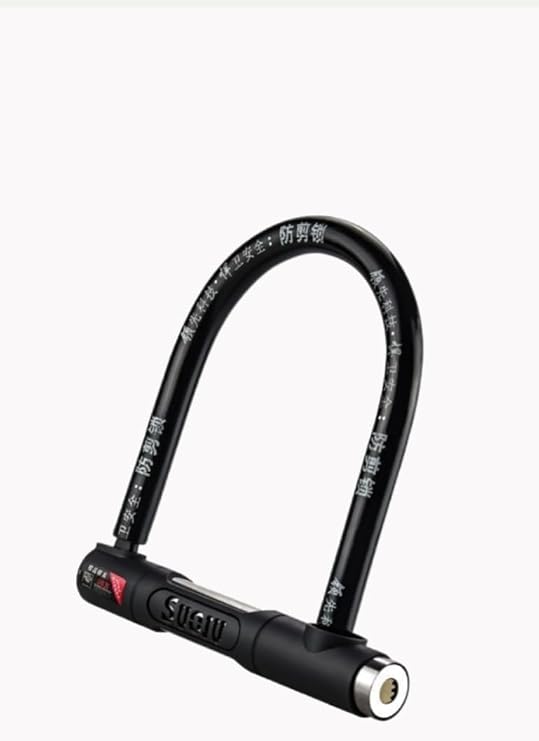 Anti-Hydraulic Shear U-Lock for Electric Bikes, Motorcycles & Bicycles Heavy-Duty Security Lock Weatherproof Bike Lock for Mountain Bikes, Scooters & E-Bikes